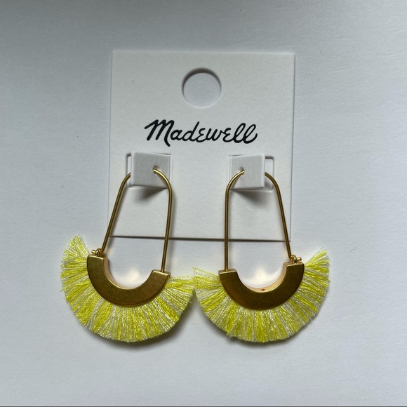Madewell | Arc Wire Fringe Earrings - Picture 2 of 5
